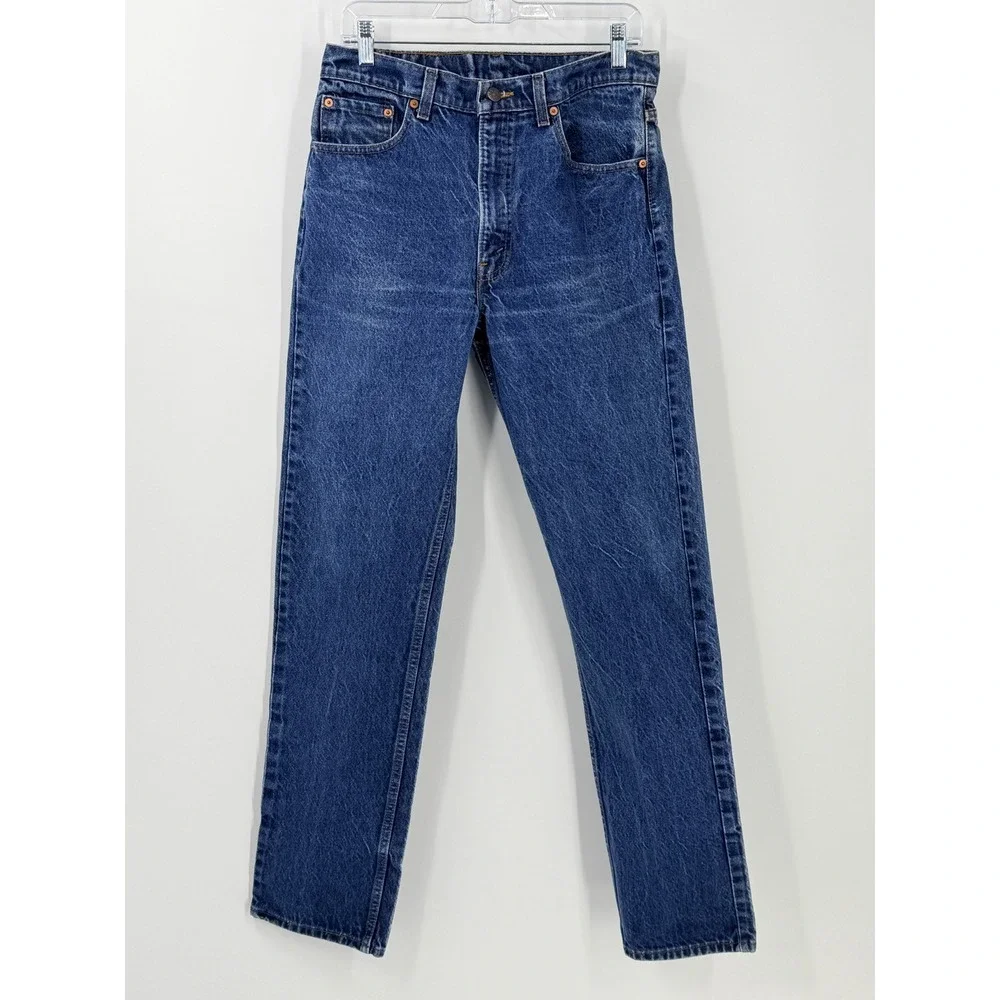Vintage 80s Levi's 505 Jeans Mens size 32x33 (Tagged‎ 34x34) 766 E7 1986 USA